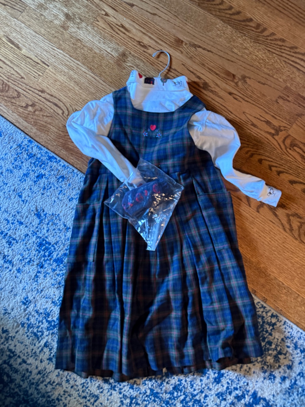 Vintage girls dresses lot sizes 5-6x Oshkosh hartstrings fast friends - Picture 13 of 16